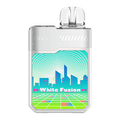 White Fusion Flavor Digiflavor Geek Bar lush 20K Disposable Vape with sleek design, 5% nicotine, and 575mAh battery capacity for a satisfying vaping experience