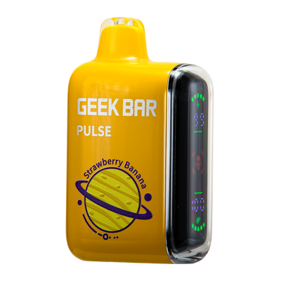 Delicious and refreshing Strawberry Banana Pop Geek Bar Pulse vape Flavor