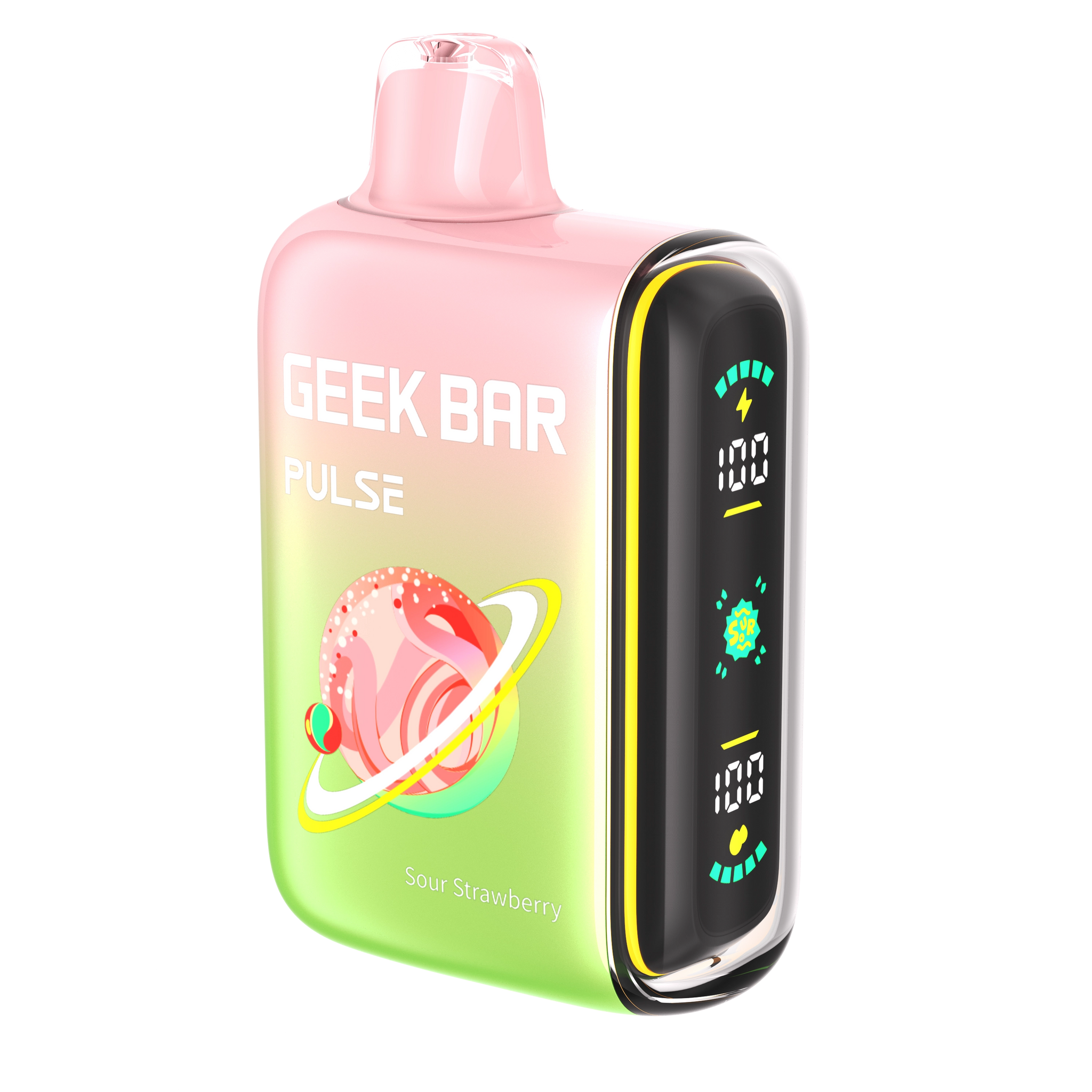 SOUR STRAWBERRY Flavor Geek Bar Pulse Vape SOUR Edition