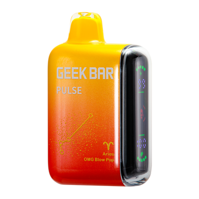 A close-up image of the Geek Bar Pulse Vape 15000 puffs Disposable Flavor with a sleek and modern design, perfect for satisfying your vaping needs on the go