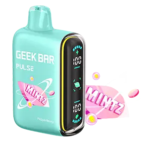geek bar pulse 15000 mintz edition Peppermintz Flavor — 15K Disposable Vape Size:Mint Green Category_Default Category/New geek bar mcu flavor