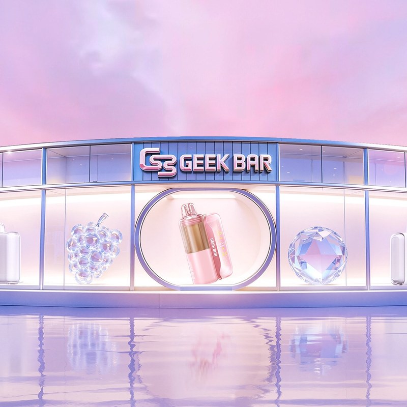 Geek Bar Mate 60K Kit with all 12 flavor pods in Galaxy UI design